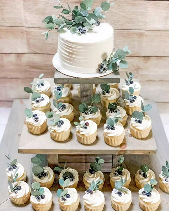 Cupcake Wedding Cake 1
