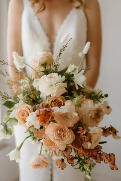 Terracotta Wedding Bouquet